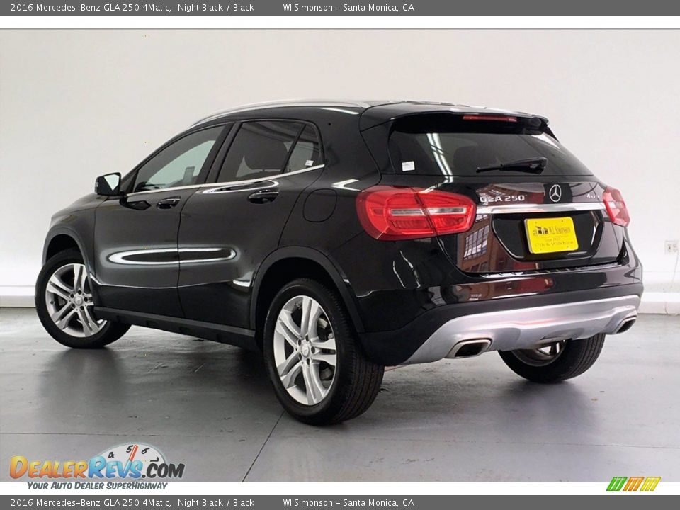 2016 Mercedes-Benz GLA 250 4Matic Night Black / Black Photo #10