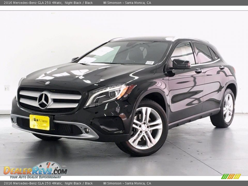 2016 Mercedes-Benz GLA 250 4Matic Night Black / Black Photo #12