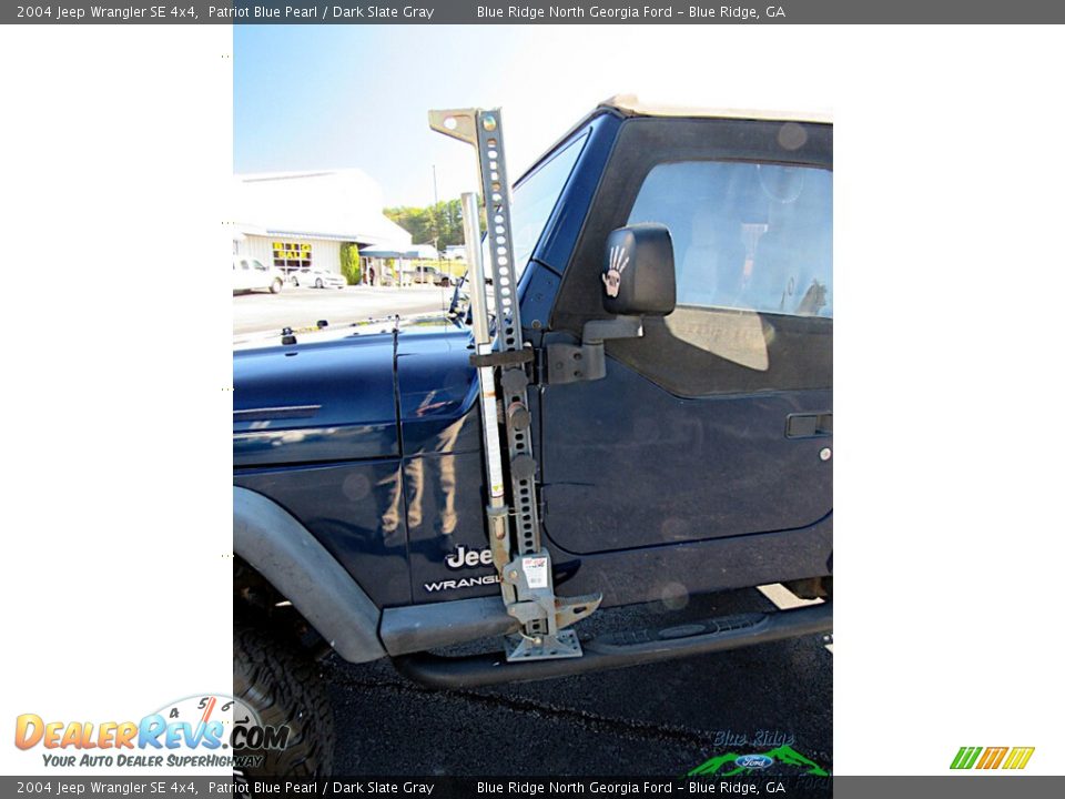 2004 Jeep Wrangler SE 4x4 Patriot Blue Pearl / Dark Slate Gray Photo #21
