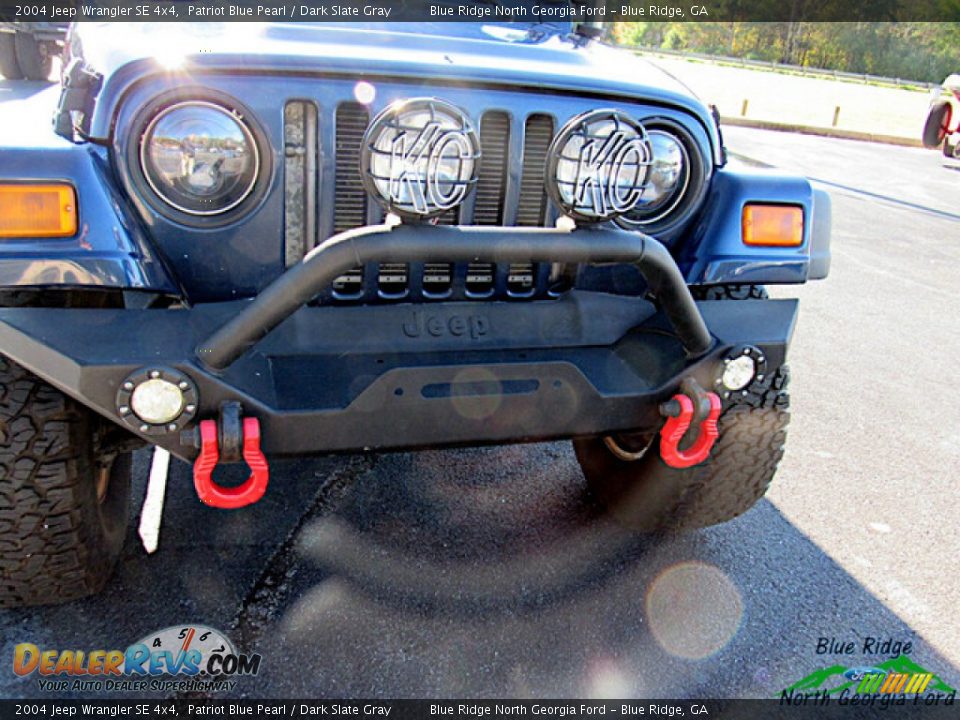 2004 Jeep Wrangler SE 4x4 Patriot Blue Pearl / Dark Slate Gray Photo #22