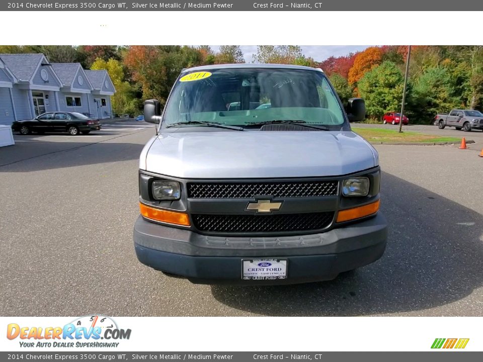 2014 Chevrolet Express 3500 Cargo WT Silver Ice Metallic / Medium Pewter Photo #2