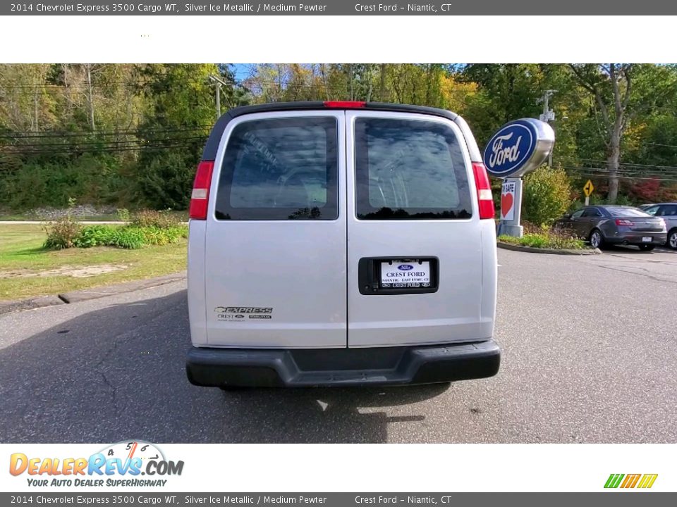 2014 Chevrolet Express 3500 Cargo WT Silver Ice Metallic / Medium Pewter Photo #6