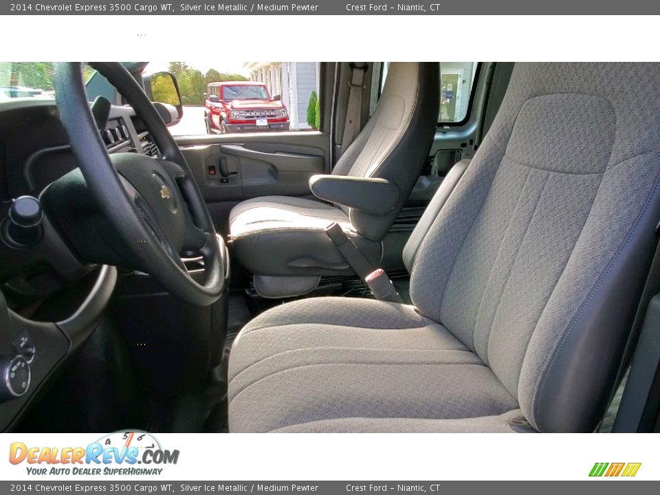 Front Seat of 2014 Chevrolet Express 3500 Cargo WT Photo #11