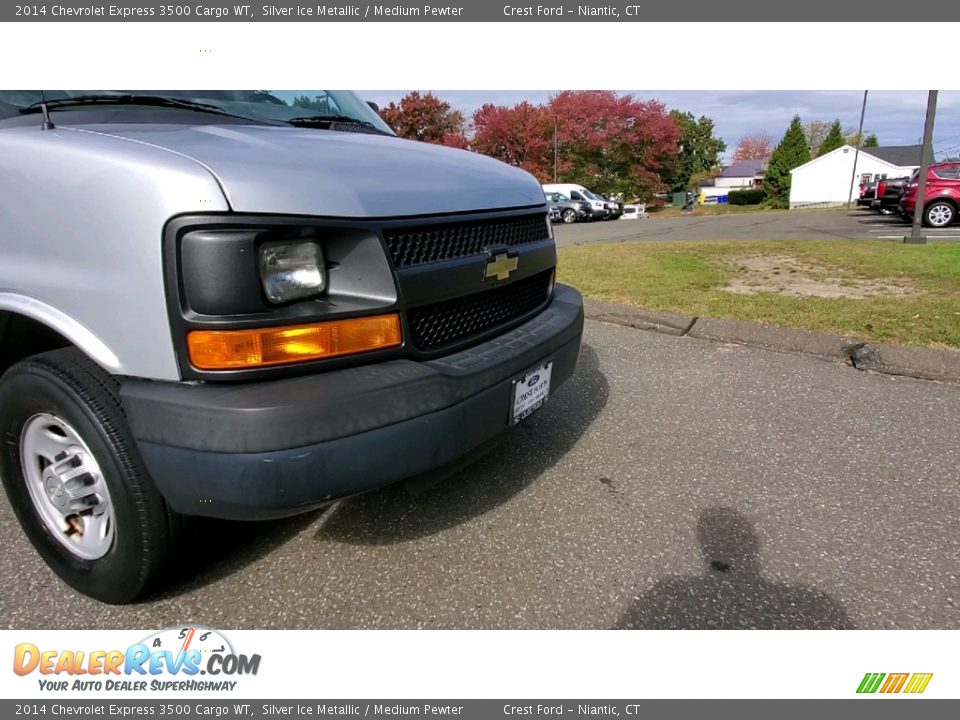 2014 Chevrolet Express 3500 Cargo WT Silver Ice Metallic / Medium Pewter Photo #22