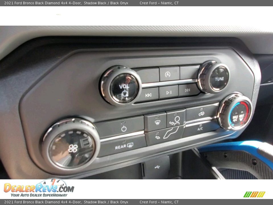 Controls of 2021 Ford Bronco Black Diamond 4x4 4-Door Photo #15