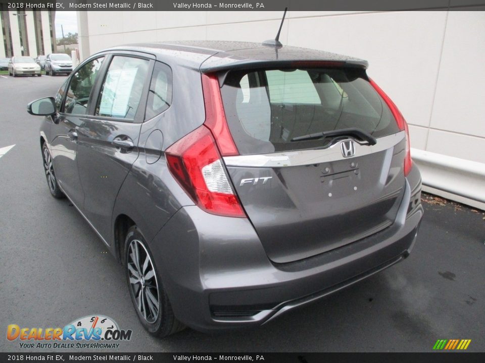 2018 Honda Fit EX Modern Steel Metallic / Black Photo #3