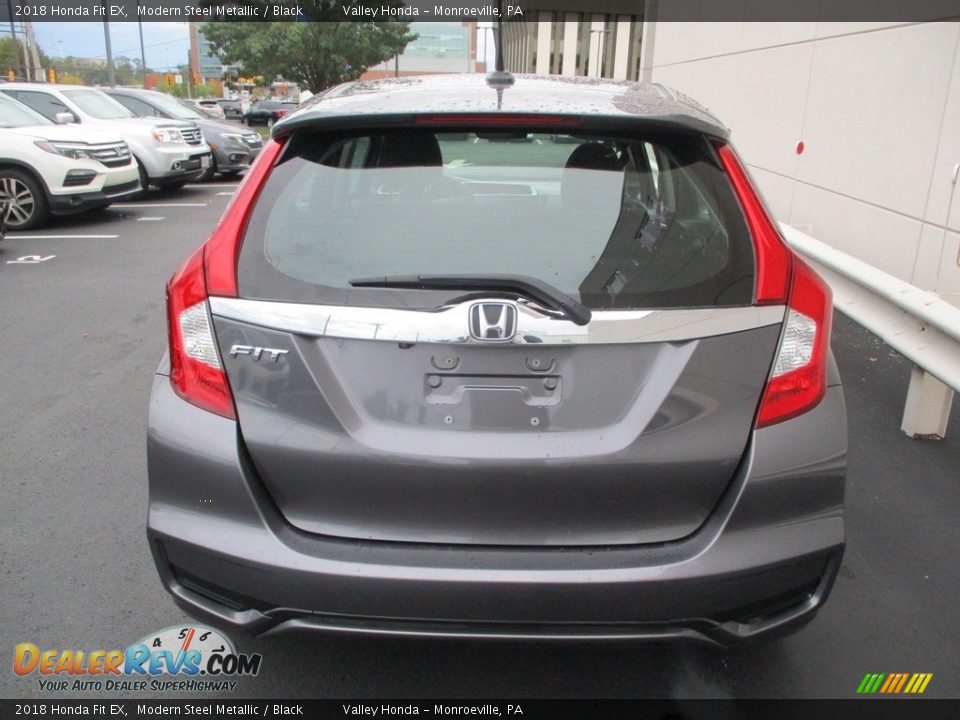 2018 Honda Fit EX Modern Steel Metallic / Black Photo #4