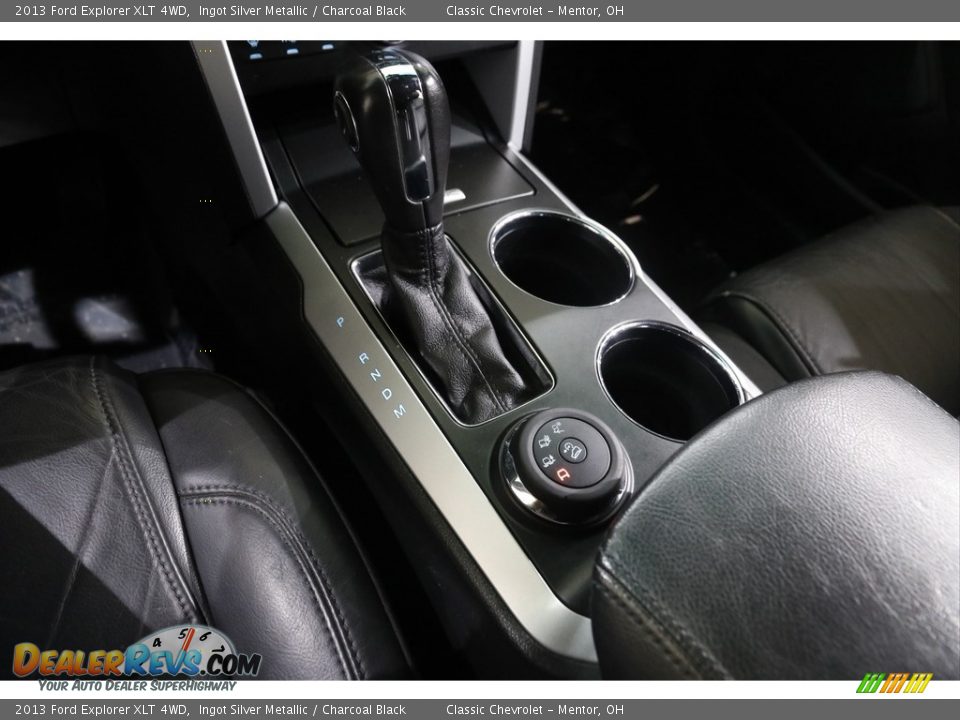 2013 Ford Explorer XLT 4WD Ingot Silver Metallic / Charcoal Black Photo #12