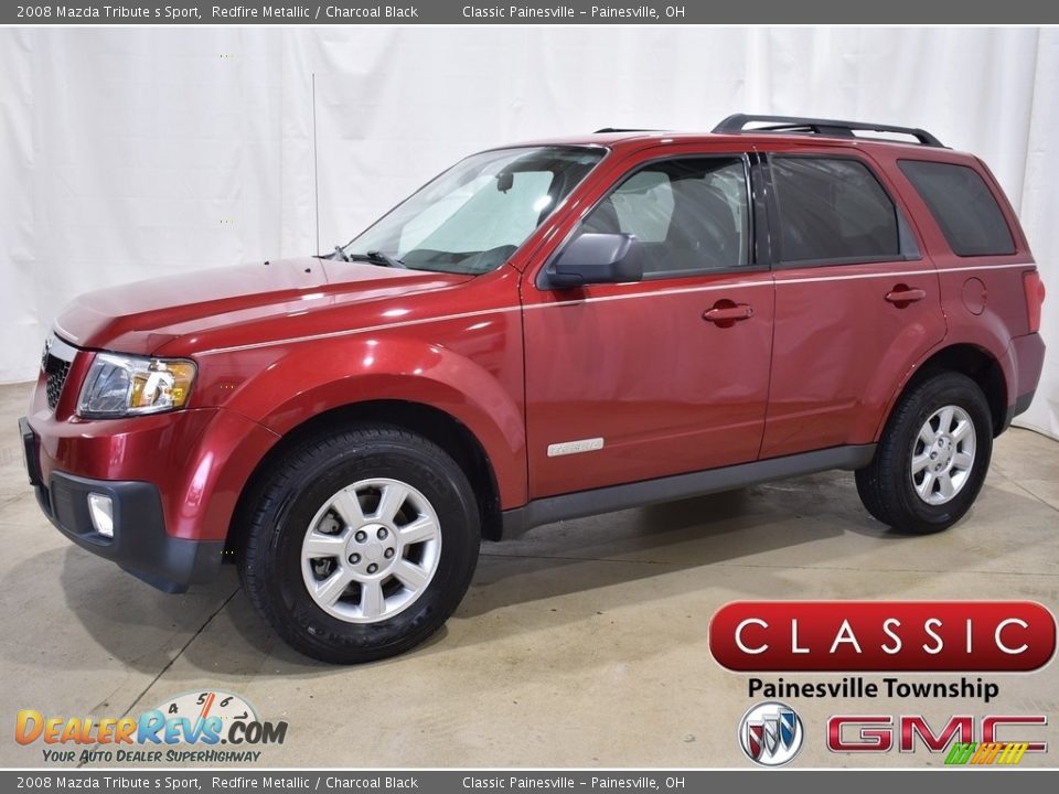 2008 Mazda Tribute s Sport Redfire Metallic / Charcoal Black Photo #1