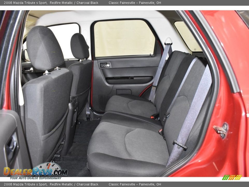 2008 Mazda Tribute s Sport Redfire Metallic / Charcoal Black Photo #8