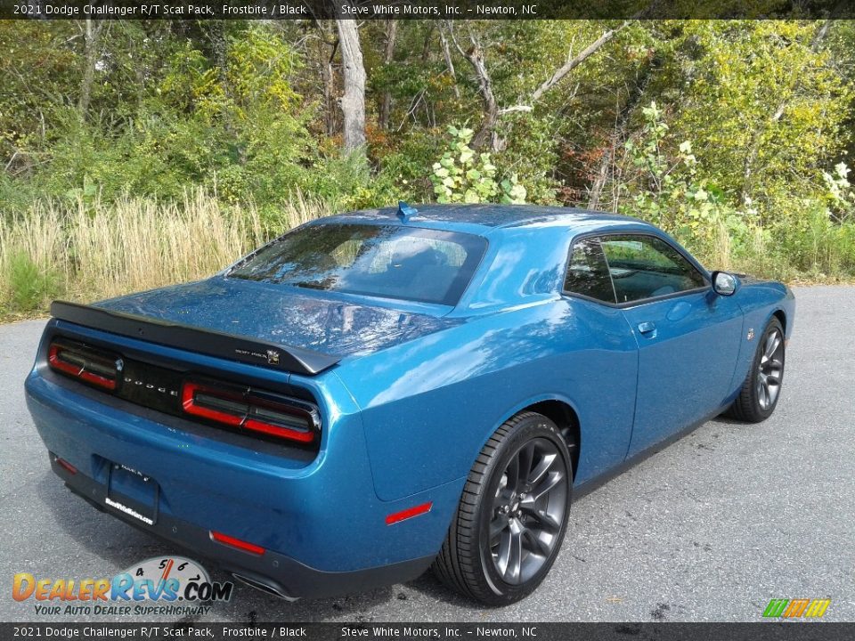 2021 Dodge Challenger R/T Scat Pack Frostbite / Black Photo #6