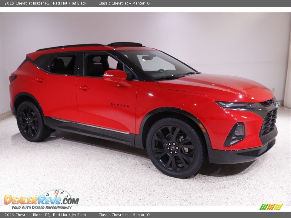 2019 Chevrolet Blazer RS Red Hot / Jet Black Photo #1