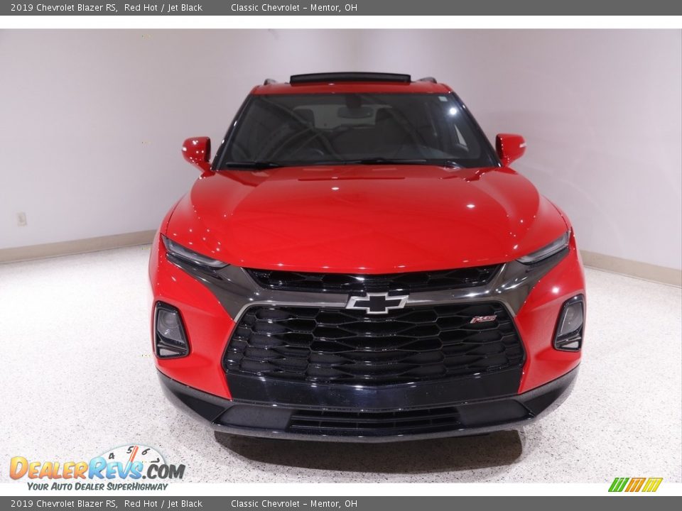 2019 Chevrolet Blazer RS Red Hot / Jet Black Photo #2