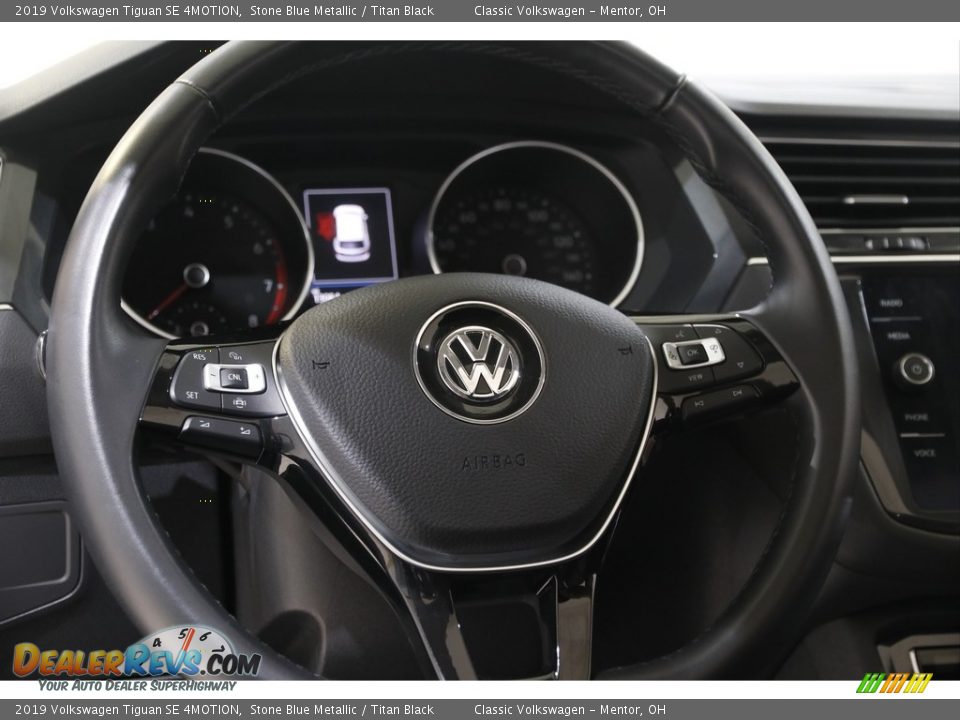 2019 Volkswagen Tiguan SE 4MOTION Steering Wheel Photo #7