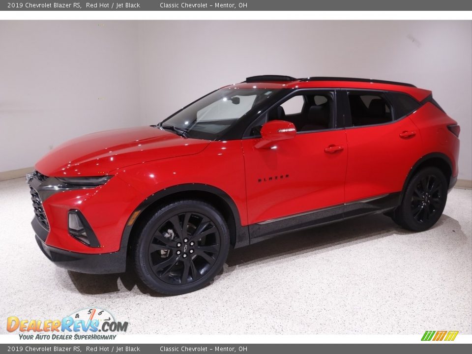 2019 Chevrolet Blazer RS Red Hot / Jet Black Photo #3