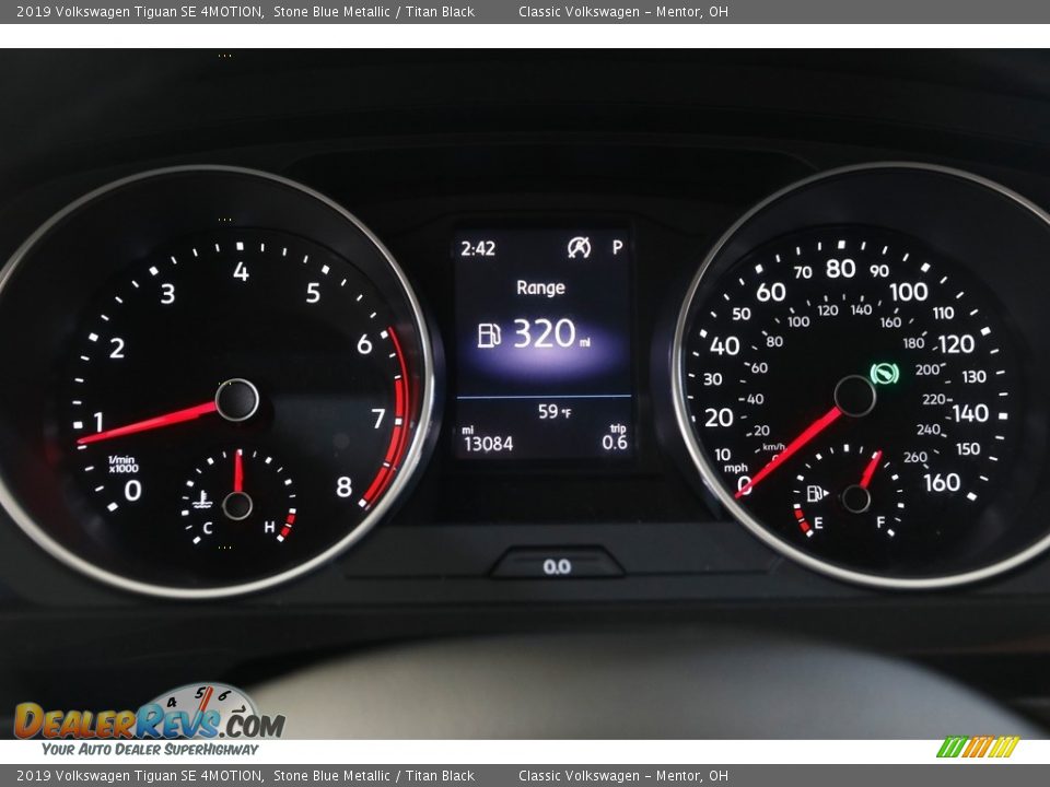 2019 Volkswagen Tiguan SE 4MOTION Gauges Photo #8