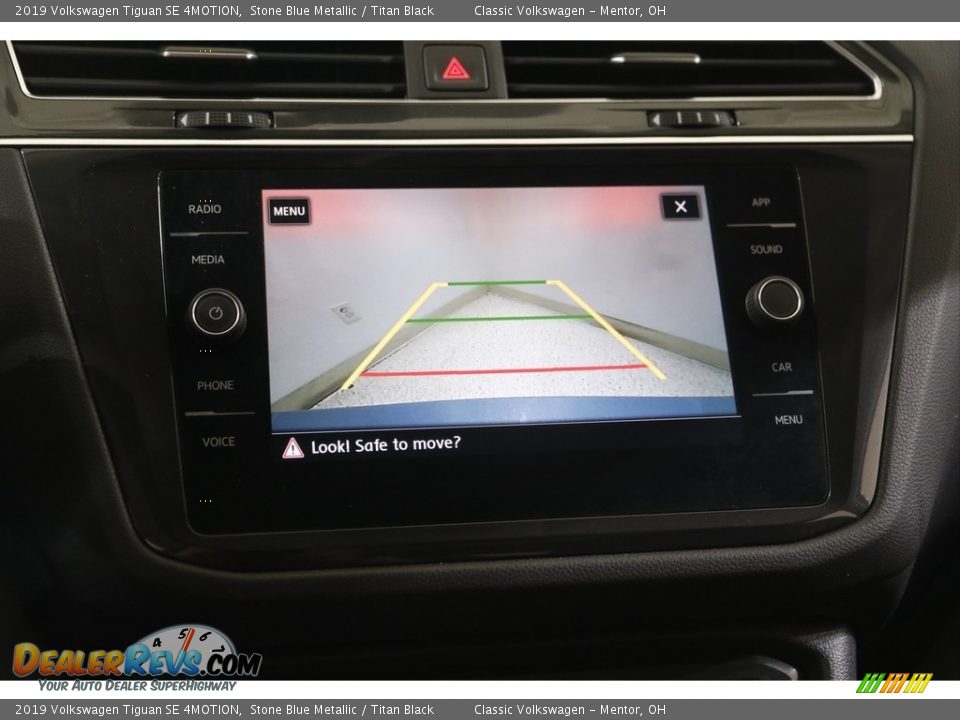2019 Volkswagen Tiguan SE 4MOTION Stone Blue Metallic / Titan Black Photo #12