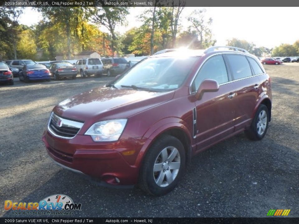 2009 Saturn VUE XR V6 Chili Pepper Red / Tan Photo #1