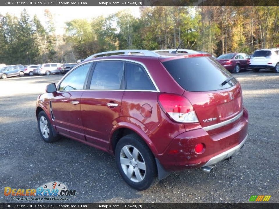 2009 Saturn VUE XR V6 Chili Pepper Red / Tan Photo #4