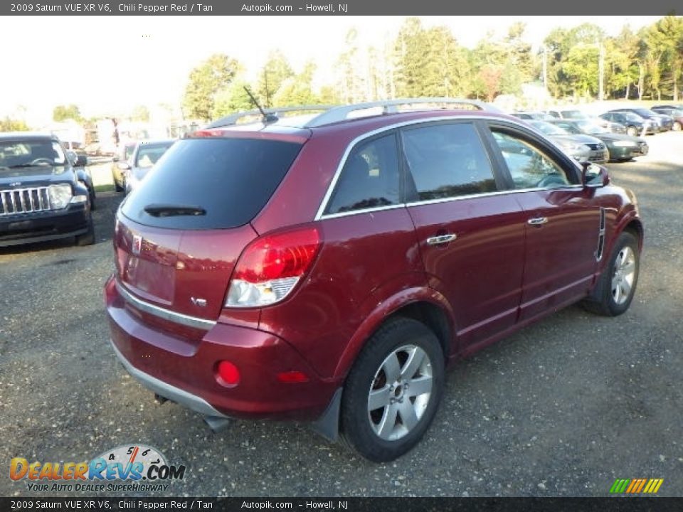 2009 Saturn VUE XR V6 Chili Pepper Red / Tan Photo #6