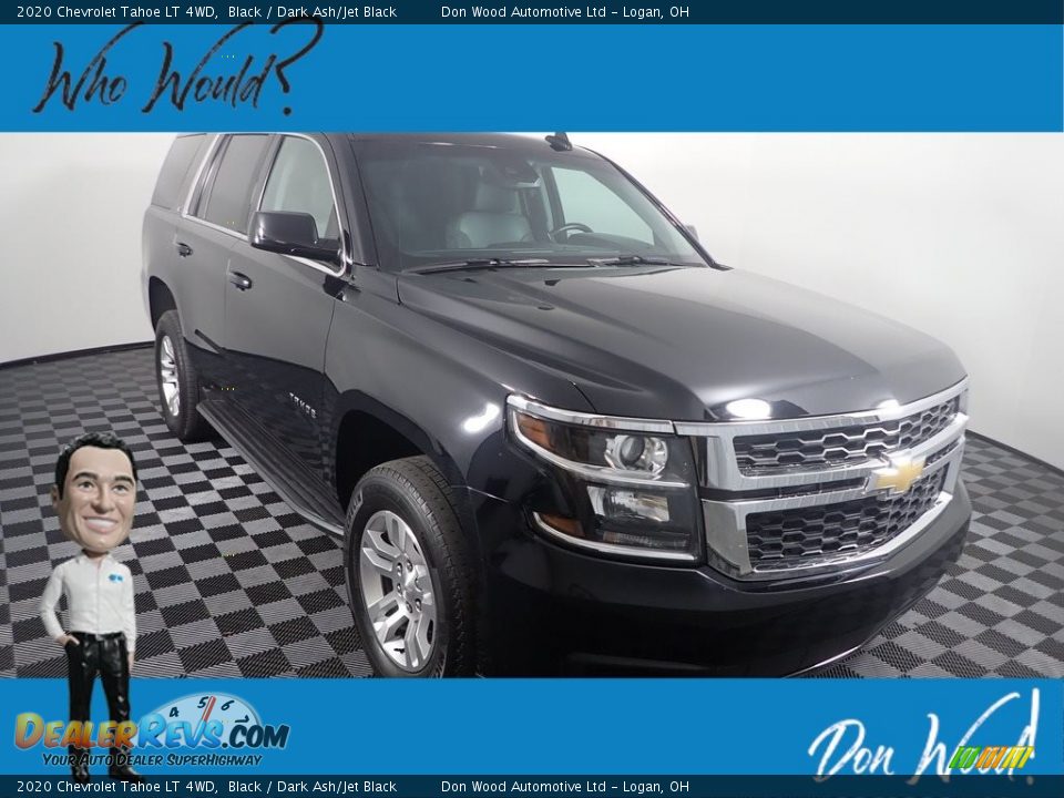 2020 Chevrolet Tahoe LT 4WD Black / Dark Ash/Jet Black Photo #1