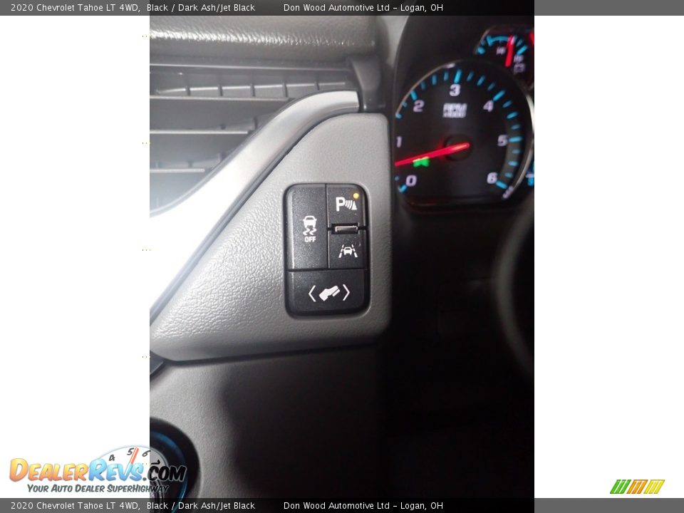 2020 Chevrolet Tahoe LT 4WD Black / Dark Ash/Jet Black Photo #4