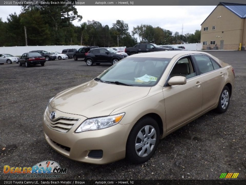 2010 Toyota Camry LE Sandy Beach Metallic / Bisque Photo #1