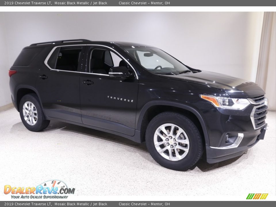 2019 Chevrolet Traverse LT Mosaic Black Metallic / Jet Black Photo #1