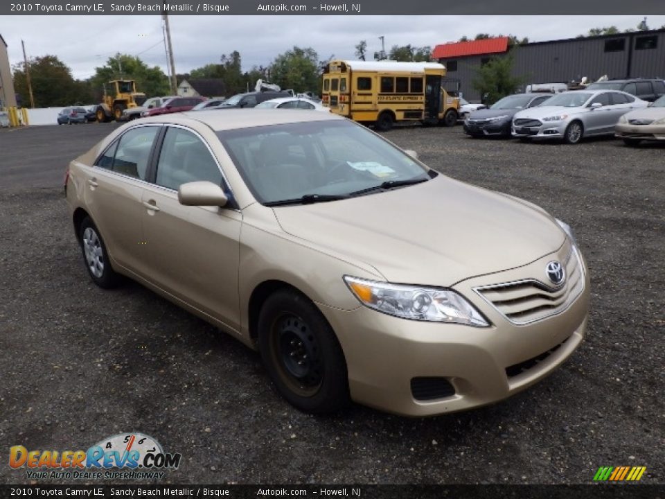 2010 Toyota Camry LE Sandy Beach Metallic / Bisque Photo #3