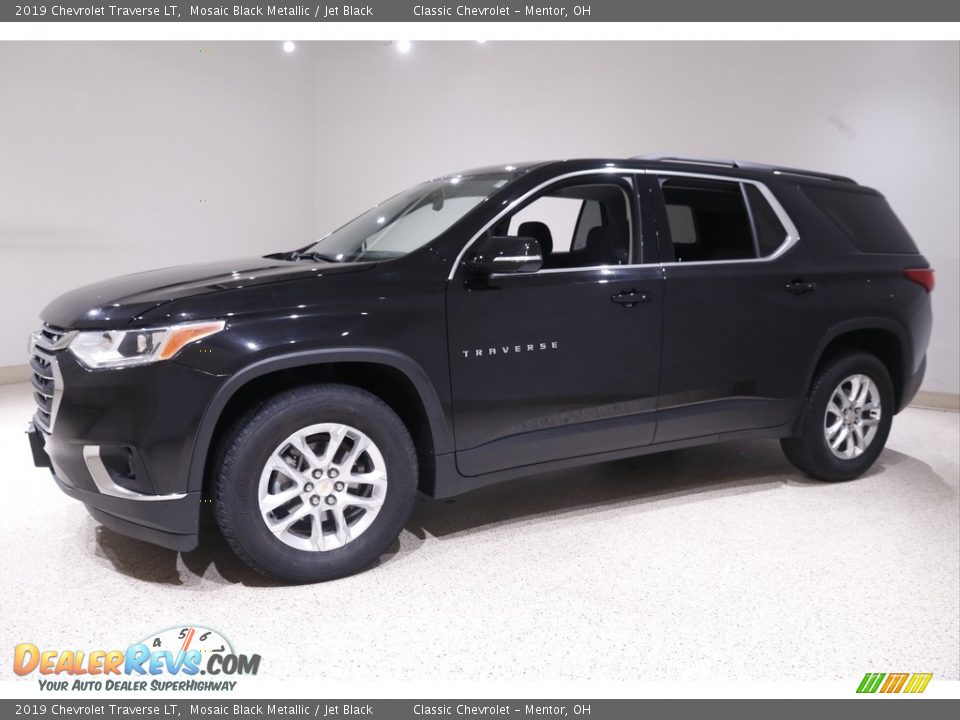 2019 Chevrolet Traverse LT Mosaic Black Metallic / Jet Black Photo #3