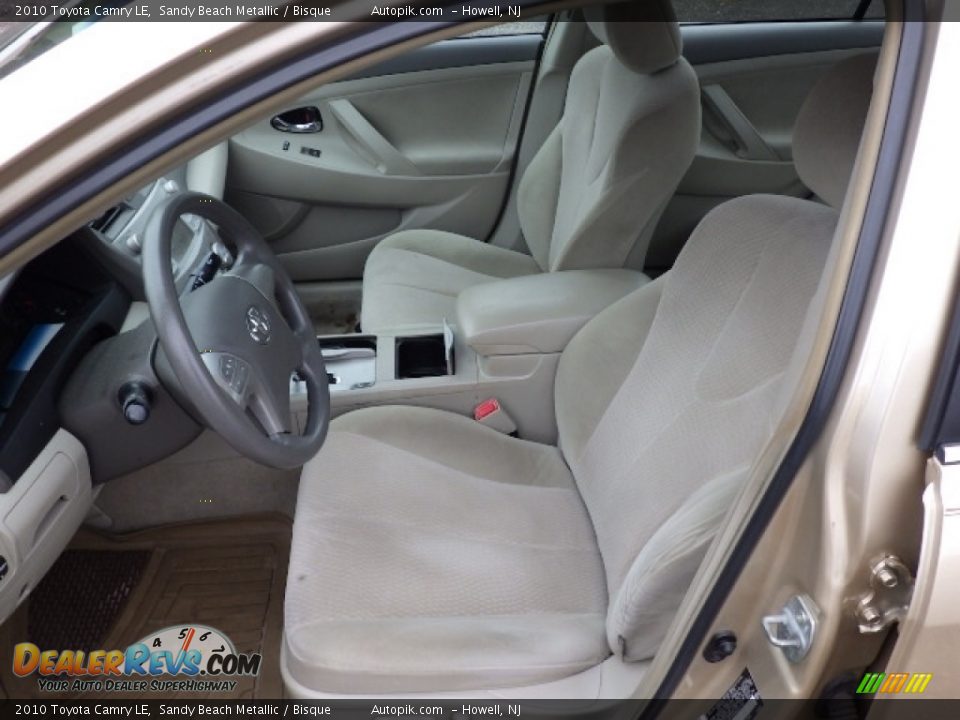 2010 Toyota Camry LE Sandy Beach Metallic / Bisque Photo #7