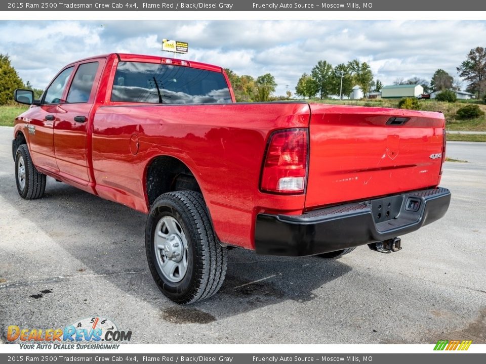 Flame Red 2015 Ram 2500 Tradesman Crew Cab 4x4 Photo #6