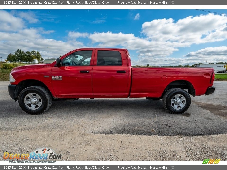 Flame Red 2015 Ram 2500 Tradesman Crew Cab 4x4 Photo #7