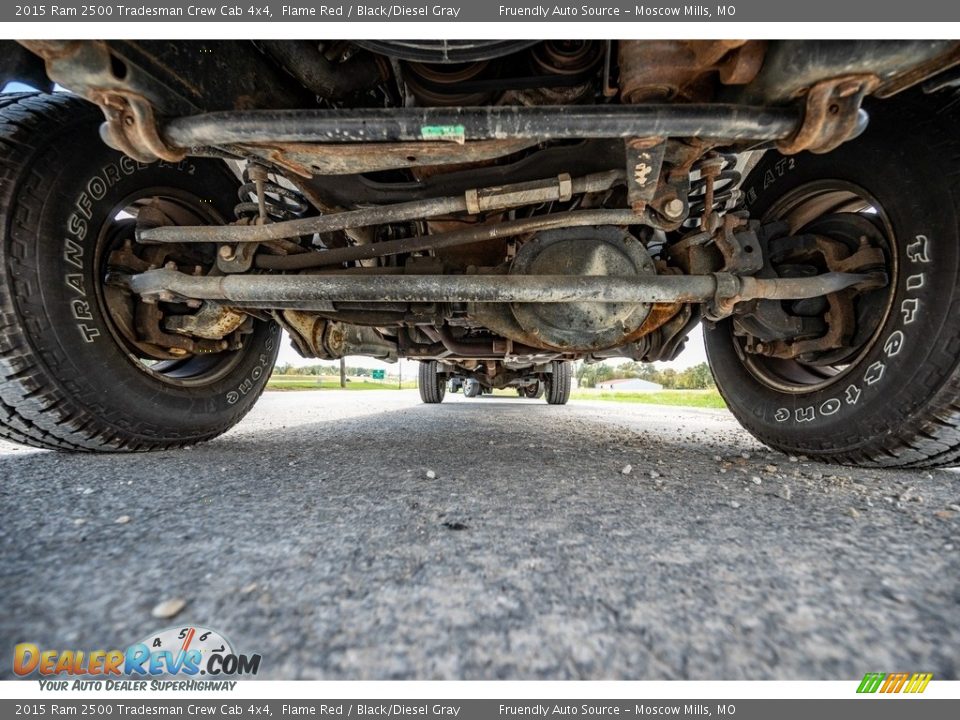 Undercarriage of 2015 Ram 2500 Tradesman Crew Cab 4x4 Photo #10