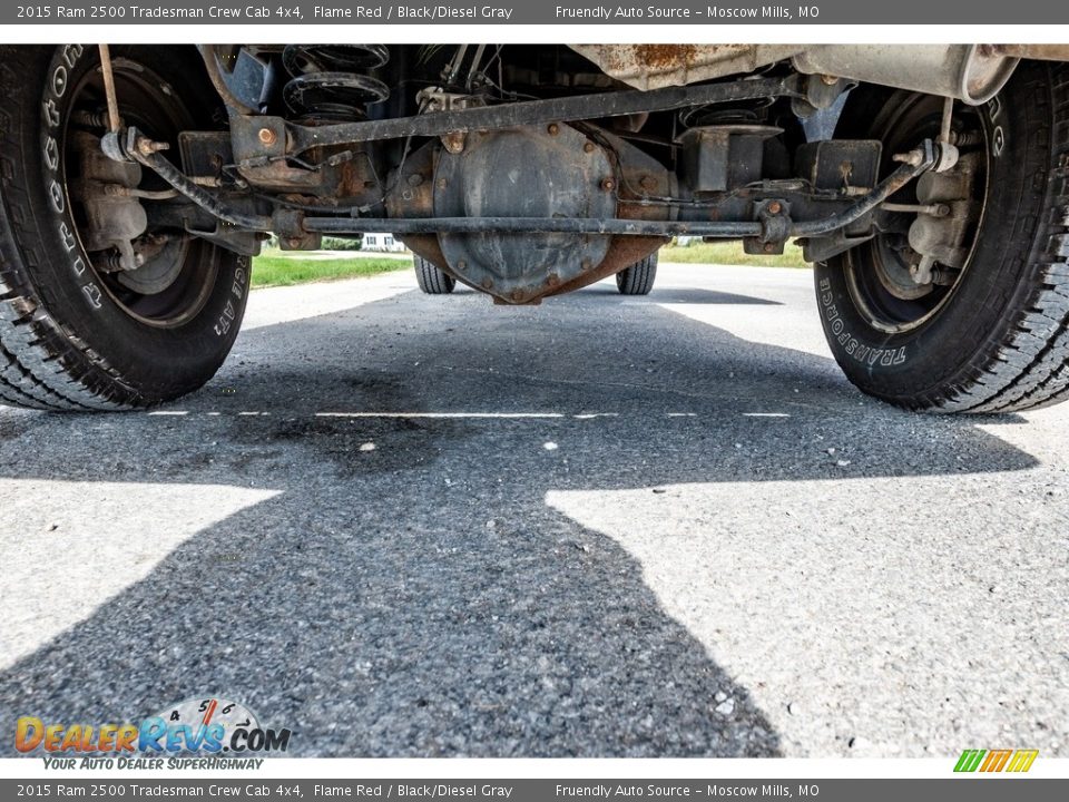 Undercarriage of 2015 Ram 2500 Tradesman Crew Cab 4x4 Photo #13