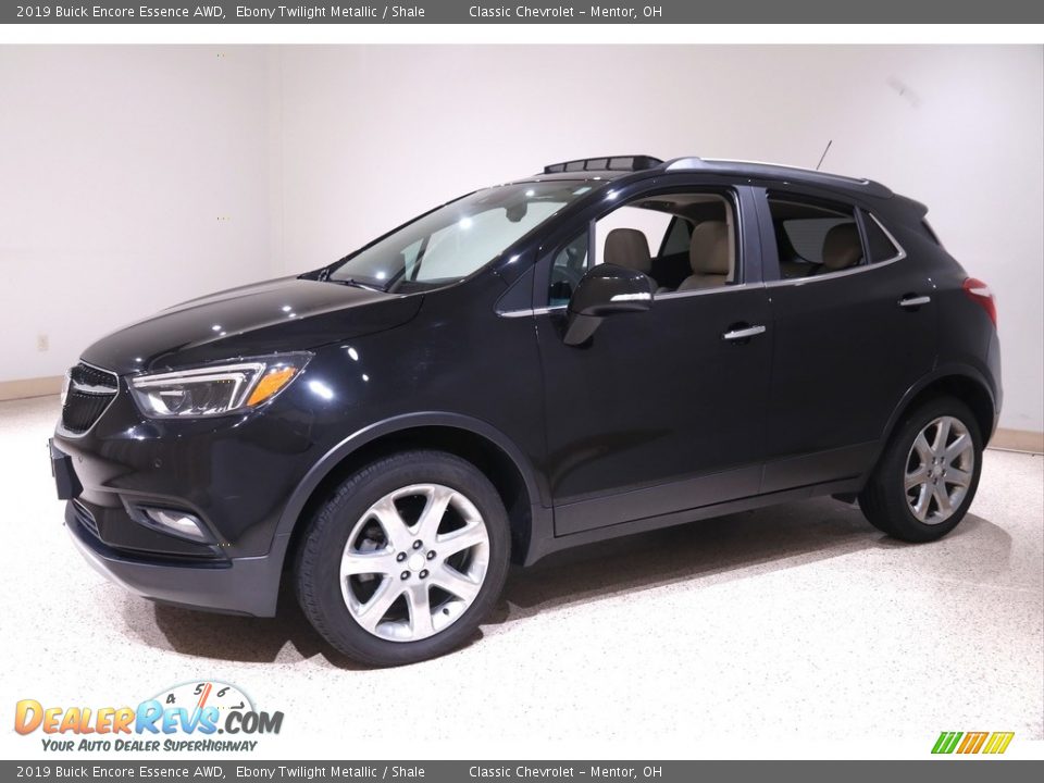 2019 Buick Encore Essence AWD Ebony Twilight Metallic / Shale Photo #3