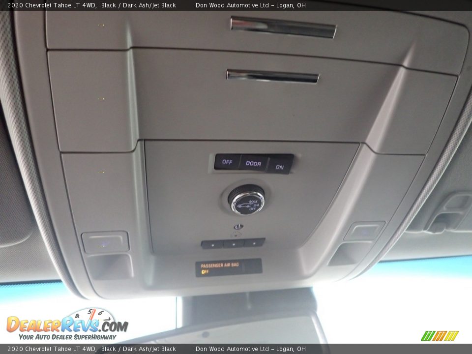 2020 Chevrolet Tahoe LT 4WD Black / Dark Ash/Jet Black Photo #35