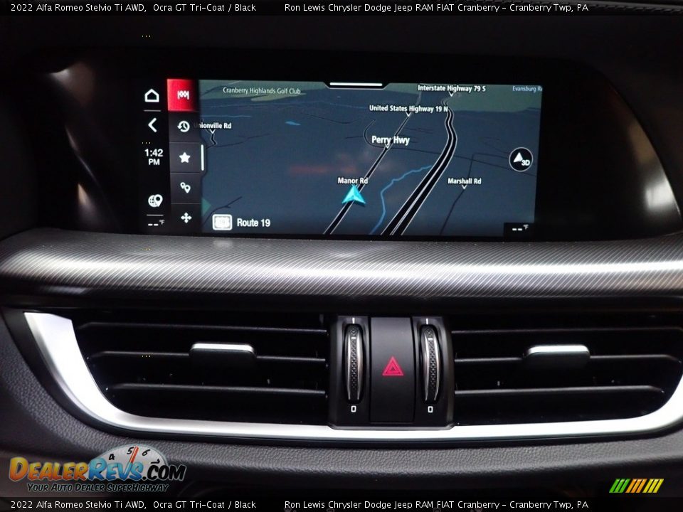 Navigation of 2022 Alfa Romeo Stelvio Ti AWD Photo #16