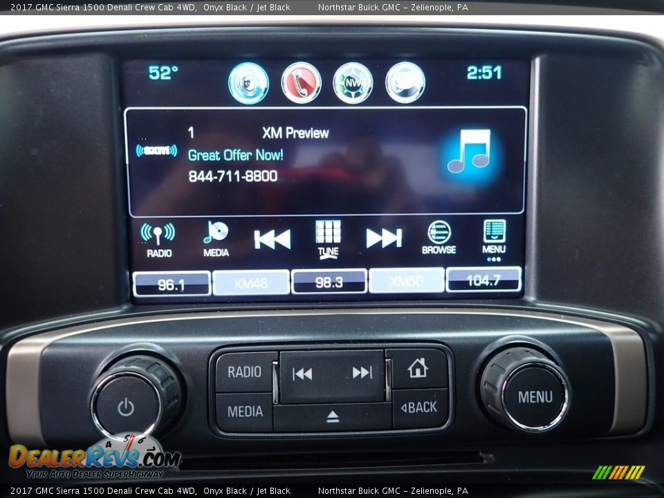 Controls of 2017 GMC Sierra 1500 Denali Crew Cab 4WD Photo #23