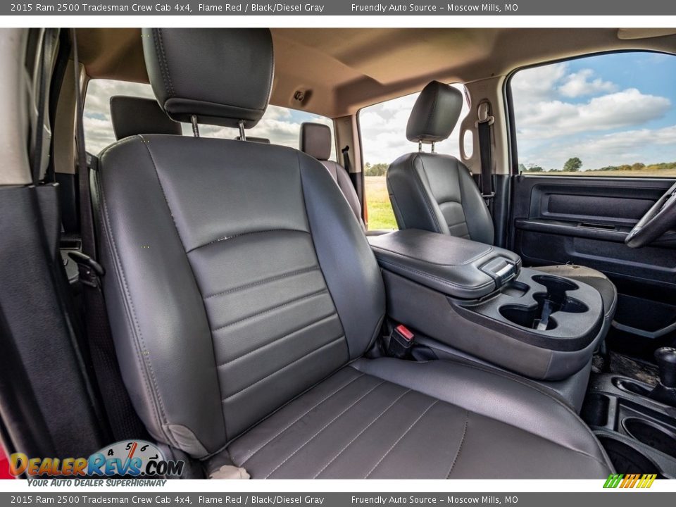 Front Seat of 2015 Ram 2500 Tradesman Crew Cab 4x4 Photo #30