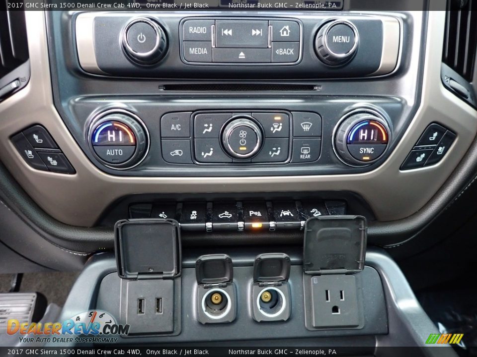 Controls of 2017 GMC Sierra 1500 Denali Crew Cab 4WD Photo #25