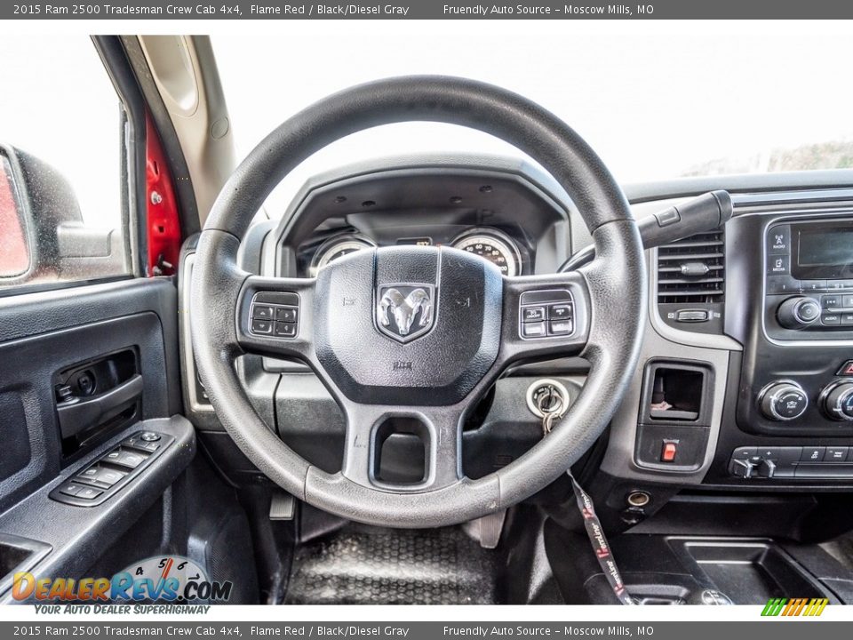 2015 Ram 2500 Tradesman Crew Cab 4x4 Steering Wheel Photo #33