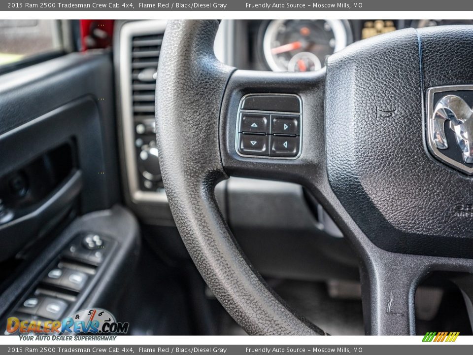 2015 Ram 2500 Tradesman Crew Cab 4x4 Steering Wheel Photo #34