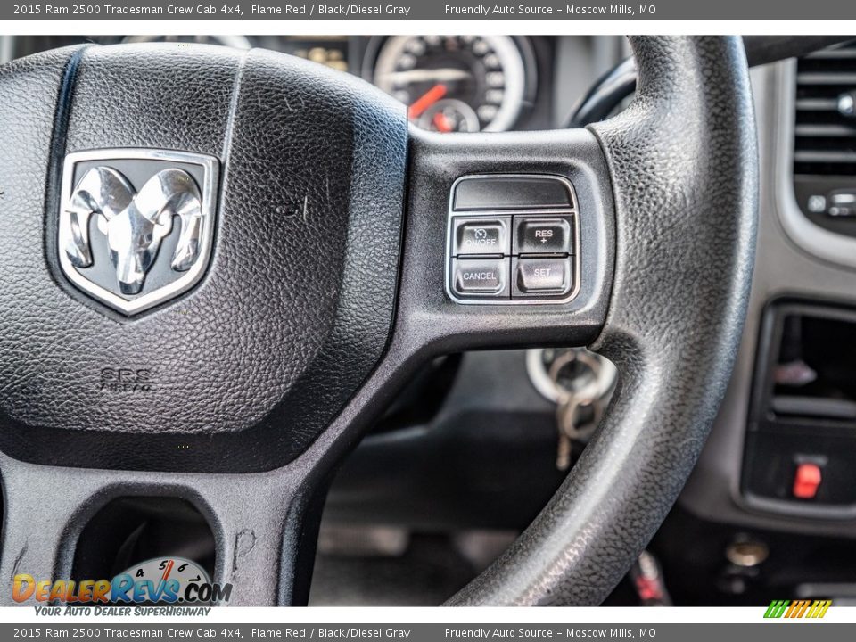 2015 Ram 2500 Tradesman Crew Cab 4x4 Steering Wheel Photo #35