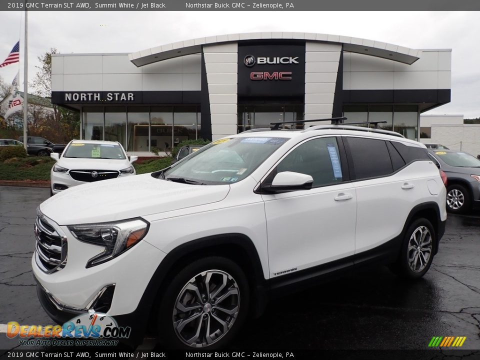 2019 GMC Terrain SLT AWD Summit White / Jet Black Photo #1