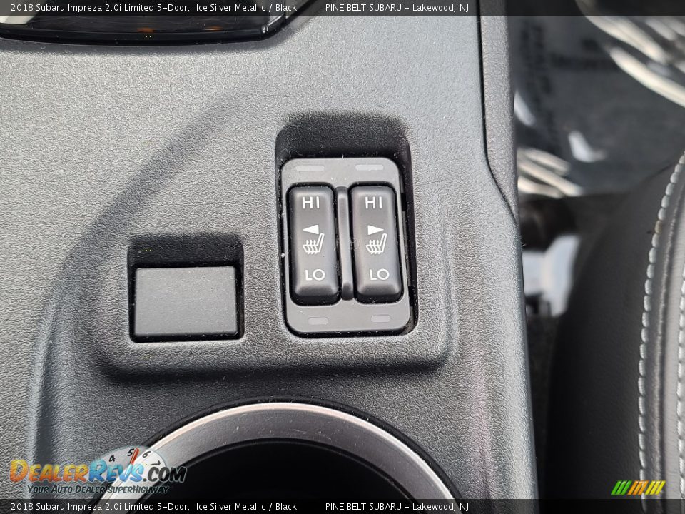 2018 Subaru Impreza 2.0i Limited 5-Door Ice Silver Metallic / Black Photo #10