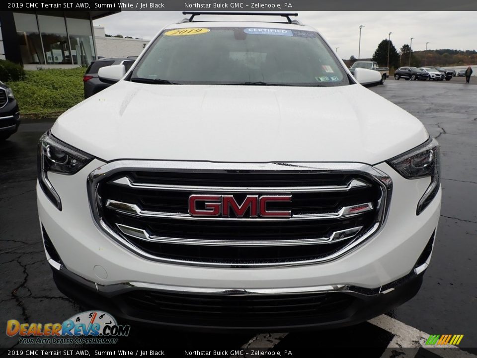 2019 GMC Terrain SLT AWD Summit White / Jet Black Photo #3