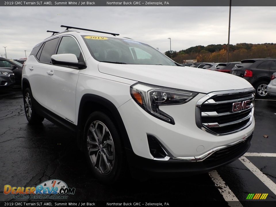 2019 GMC Terrain SLT AWD Summit White / Jet Black Photo #4