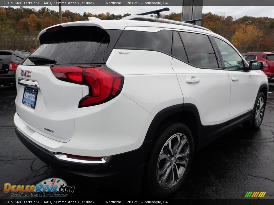 2019 GMC Terrain SLT AWD Summit White / Jet Black Photo #8