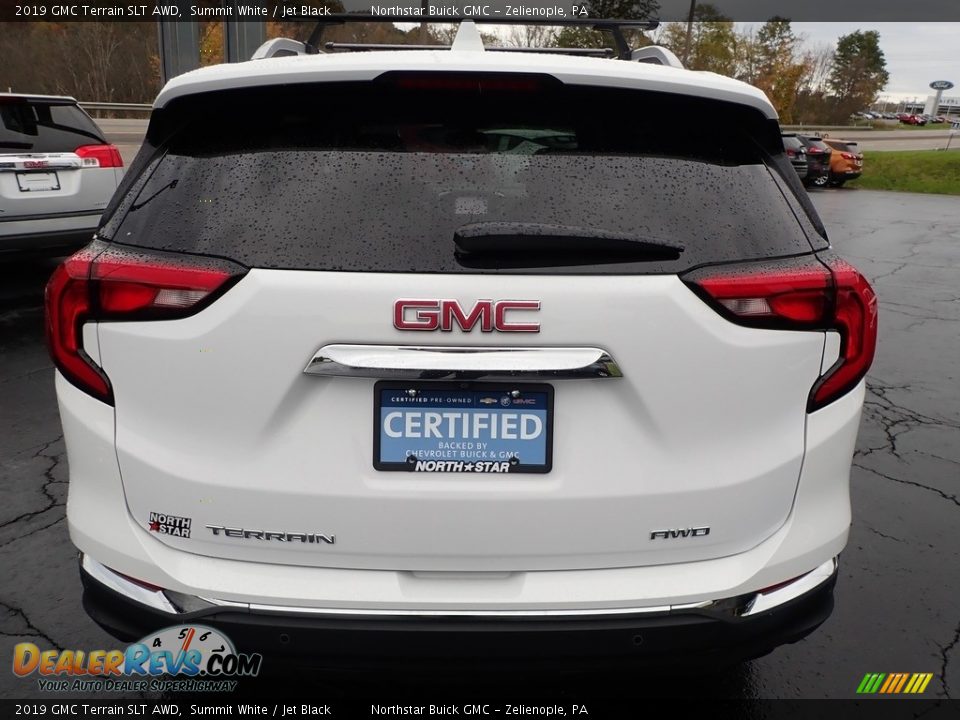 2019 GMC Terrain SLT AWD Summit White / Jet Black Photo #9